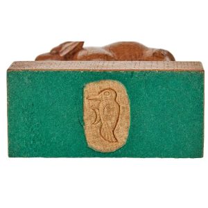 Stan Woodpecker Dodds Carved Woodpecker Signature