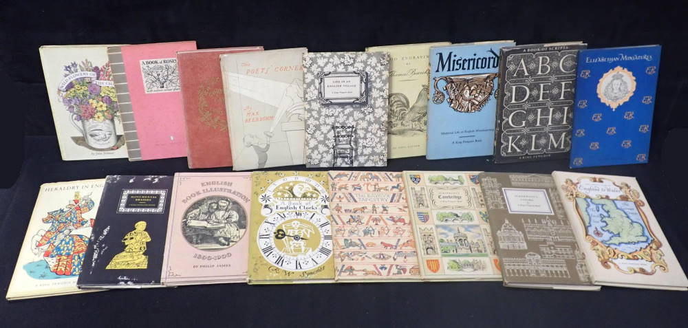 Collection of King Penguin books