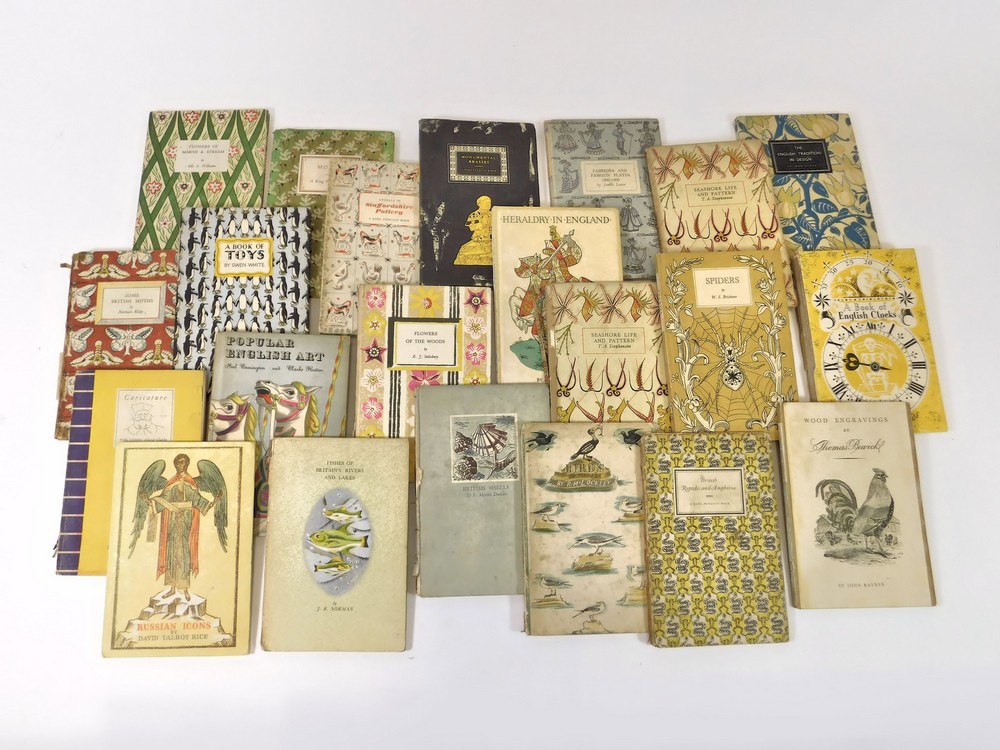 King Penguin books mostly from the 1940s including 10 volumes on Natural History