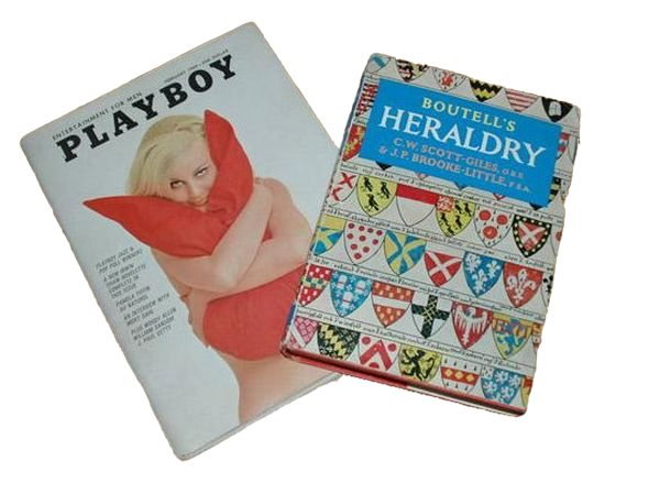 Playboy February 1969 On Her Majesty's Secret Service with Boutells Heraldry