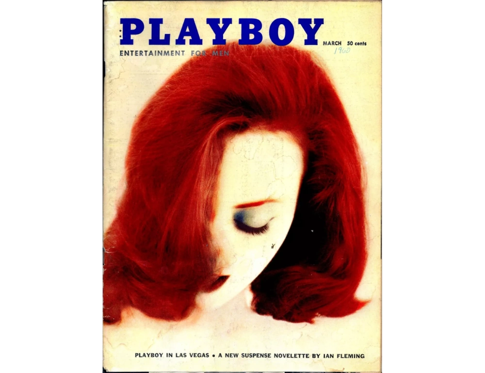 Playboy Magazine March 1960 with Ian Fleming The Hildebrand Rarity