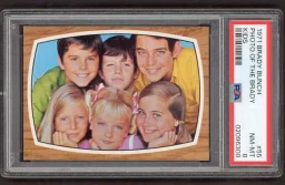 1971 The Brady Bunch #55 Photo of Brady Kids PSA 8 NM-MT