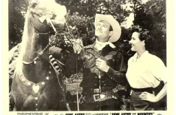 Gene Autry And The Mounties Original Lobby Card Champion The Wonder Horse