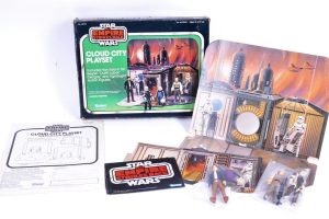 A rare vintage Kenner made Star Wars 'Cloud City Playset action figure playset