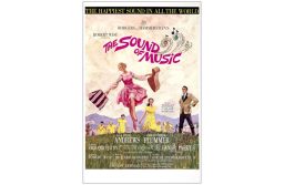 The Sound of Music One Sheet 27" x 41" Pre-Academy Awards Artwork by Howard Terpning