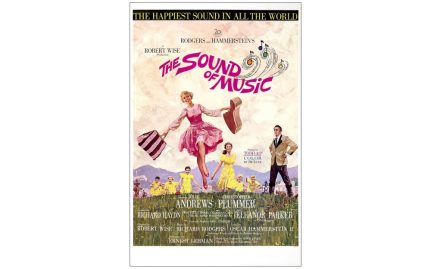 The Sound of Music One Sheet 27" x 41" Pre-Academy Awards Artwork by Howard Terpning