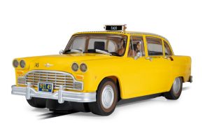 Scalextric Checker Taxi Cab from James Bond Live And Let Die