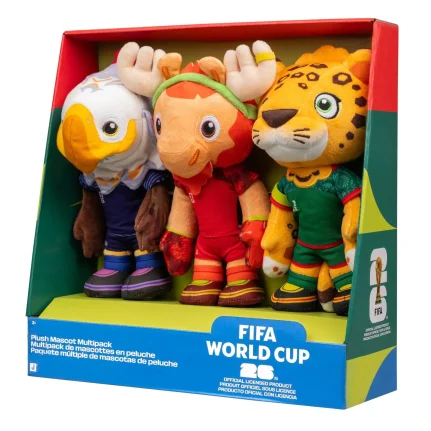 FIFA World Cup 2026 Mascots Plush Set