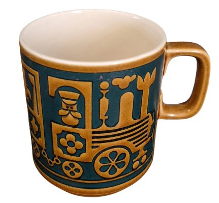 Hornsea Pottery Train Robber Mug