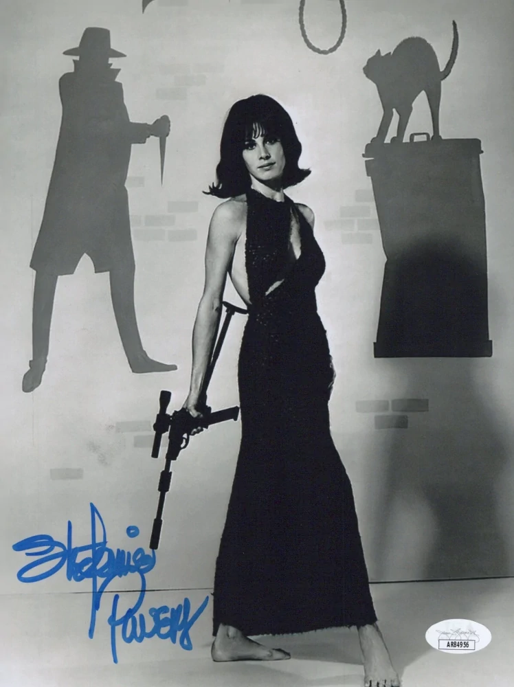 STEFANIE POWERS Signed GIRL FROM UNCLE