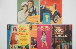 THE GIRL FROM UNCLE Gold Key Comics 1-5