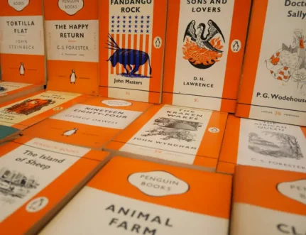 Orange Penguin Books