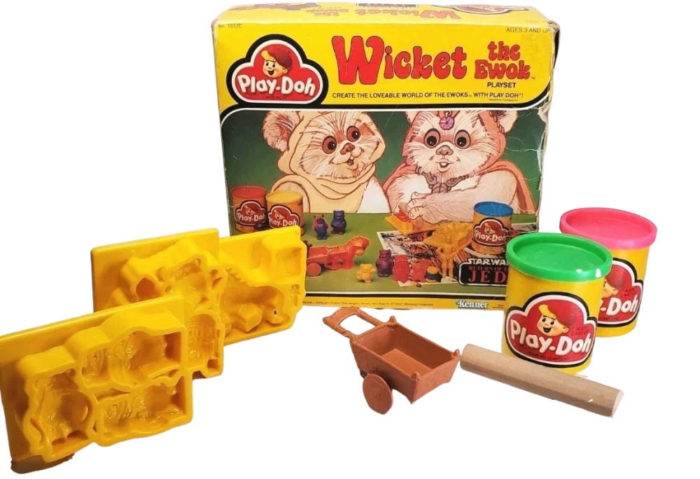 Star Wars Return of the Jedi1983 Wicket the Ewok Play-Doh Set