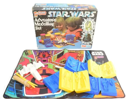 Star Wars an original vintage 1977 Palitoy made Play-Doh Adventure Modelling Set. Sold for £70 at Auctioneum Ltd - East Bristol & Bath